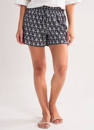 Short bleu HAILYS femme
