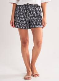 Short bleu HAILYS femme