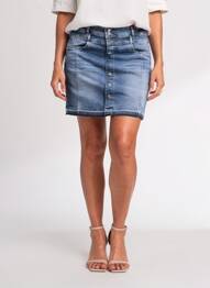 Jupe courte bleu STREET ONE femme