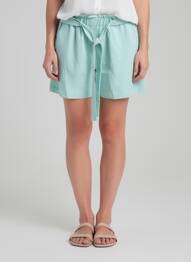 Short bleu ONLY femme