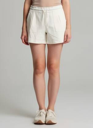 Short blanc MANGO femme