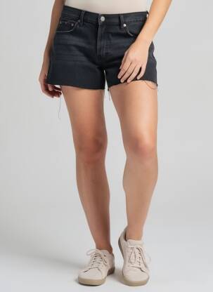 Short noir MANGO femme