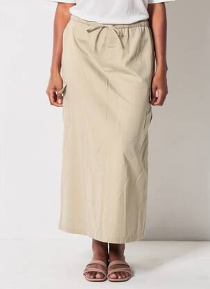 Jupe longue beige VERO MODA femme