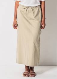 Jupe longue beige VERO MODA femme