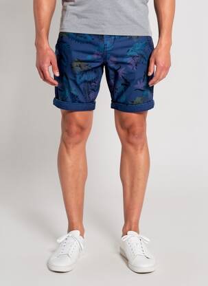 Short bleu HAZE&FINN homme