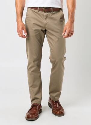 Pantalon chino beige JACK & JONES homme