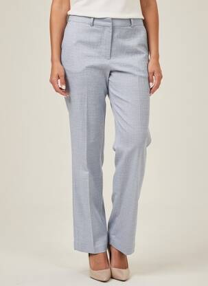 Pantalon droit bleu LE FABULEUX MARCEL DE BRUXELLES femme