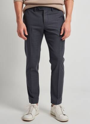 Pantalon slim bleu JACK & JONES homme