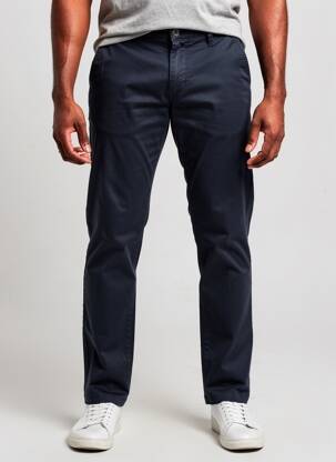 Pantalon chino bleu SHINE homme