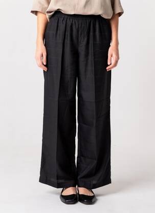 Pantalon large noir JACQUELINE DE YONG femme