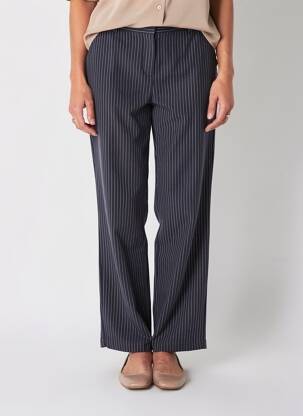 Pantalon droit bleu JACQUELINE DE YONG femme