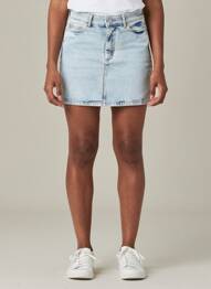 Jupe courte bleu ONLY femme