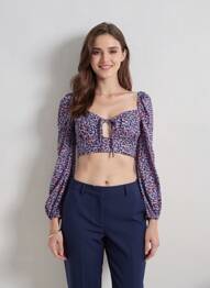 Top bleu TALLY WEIJL femme