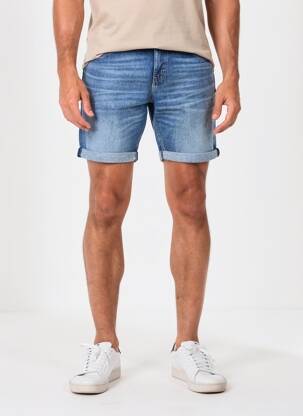Short bleu TOM TAILOR homme