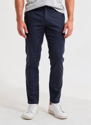 Pantalon chino bleu BRUCE & BUTLER  homme