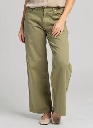 Pantalon flare vert ONLY femme