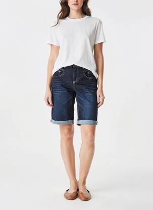 Bermuda bleu STREET ONE femme