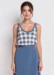 Débardeur bleu TALLY WEIJL femme