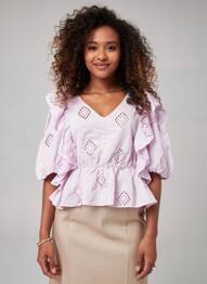 Blouse violet ONLY femme