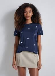 T-shirt bleu ONLY femme