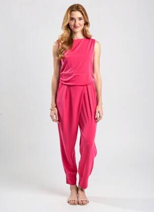 Combi-pantalon rose TERRA DI SIENA femme