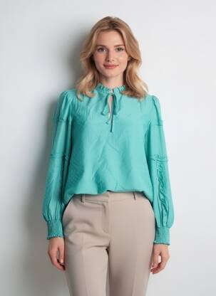 Chemisier vert VILA femme