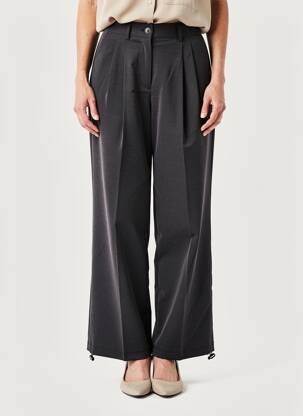 Pantalon droit gris OBJECT femme