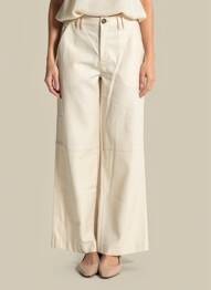 Pantalon droit beige JOSEPHINE ET C.O femme