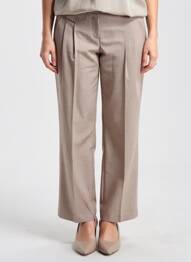 Pantalon droit or ONLY femme