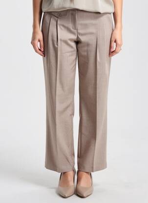 Pantalon droit or ONLY femme