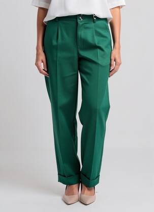 Pantalon droit vert STREET ONE femme