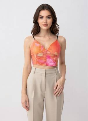 Blouse orange TALLY WEIJL femme