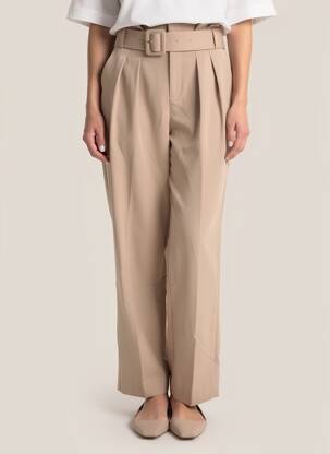 Pantalon droit marron VERO MODA femme