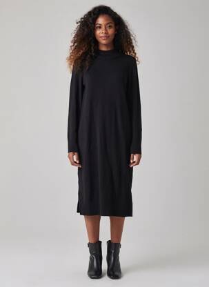 Robe longue noir VILA femme