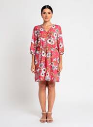 Robe courte rouge S.OLIVER femme