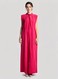 Combi-pantalon rose MANGO femme