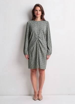 Robe courte vert ONLY femme