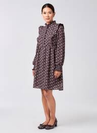 Robe longue marron MOLLY BRACKEN femme