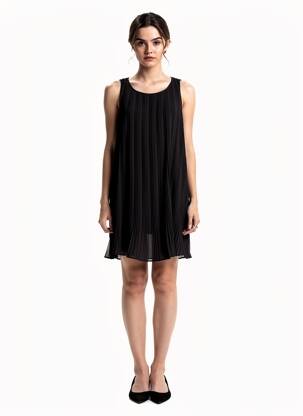 Robe courte noir MANGO femme
