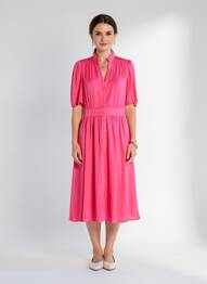 Robe longue rose MORGAN femme