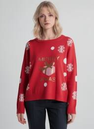 Pull rouge VERO MODA femme