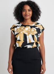Top vert STREET ONE femme