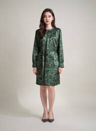 Robe mi-longue vert VILA femme