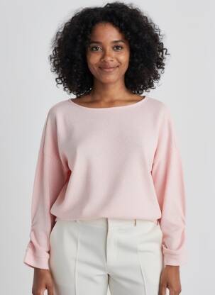 Pull rose STREET ONE femme
