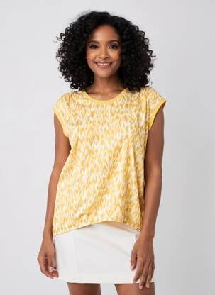 Débardeur jaune STREET ONE femme