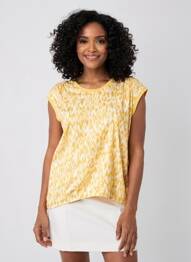 Débardeur jaune STREET ONE femme