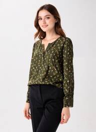 Chemisier vert TOM TAILOR femme