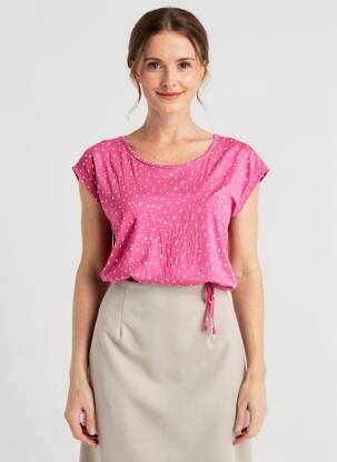 T-shirt rose STREET ONE femme