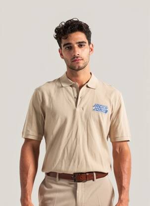 Polo gris JACK & JONES homme