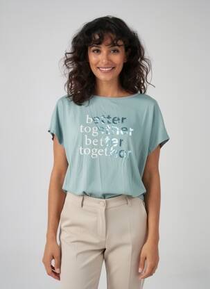T-shirt vert S.OLIVER femme